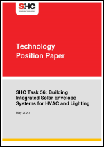 Building Integrated Solar Envelope Systems for HVAC and Lighting