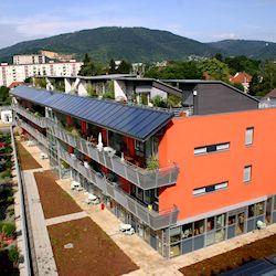 Solar Space Heating System - Graz, Austria