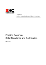 Solar Standards and Certification
