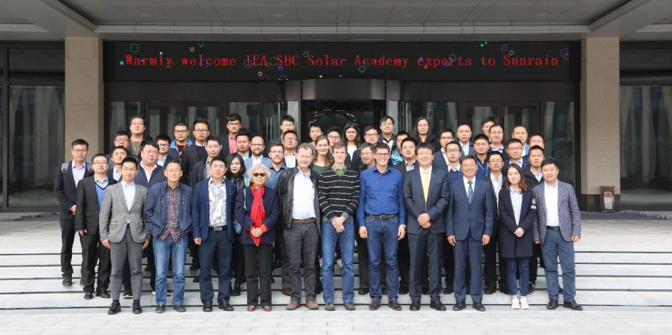 Solar District Heating Systems On-Site Training Participants